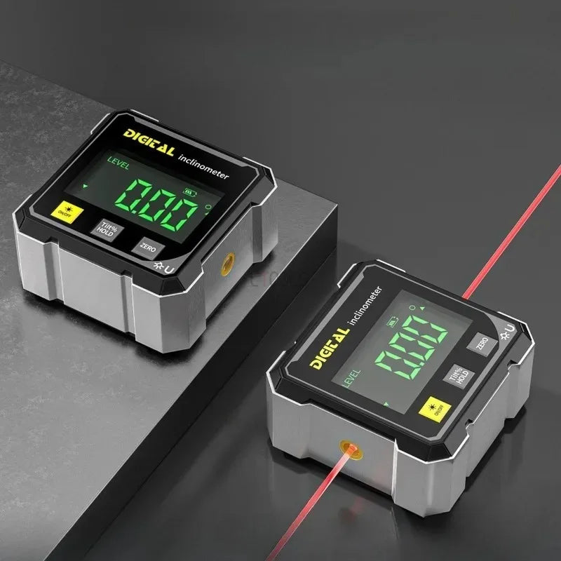Digital Vinkelmätare med Inbyggd Laser