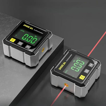 Digital Vinkelmätare med Inbyggd Laser