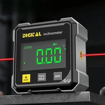 Digital Vinkelmätare med Inbyggd Laser