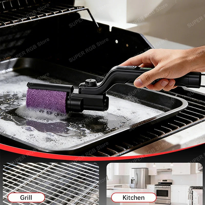 Elektrisk Grillrengöringsborste