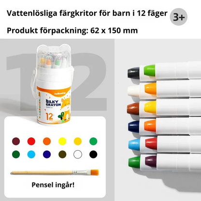 Tvättbara färgkritor